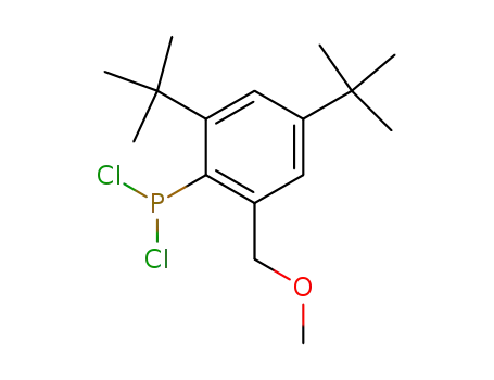 2,4-di-t-butyl-6-(methoxymethyl)phenylphosphonous dichloride