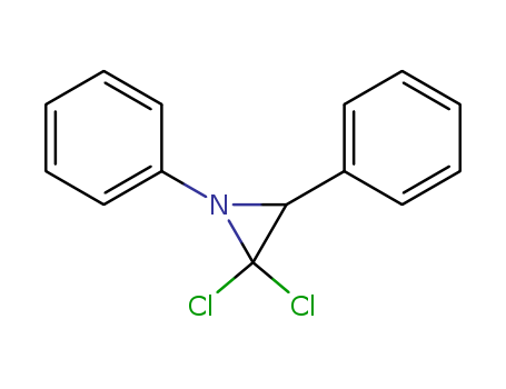 2,2-dichloro-1,3-diphenyl-aziridine cas  3543-98-4