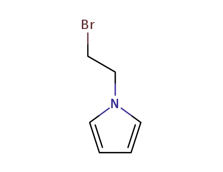 Molecular Structure of 78358-86-8 (1-(2-BROMOETHYL)PYRROLE)