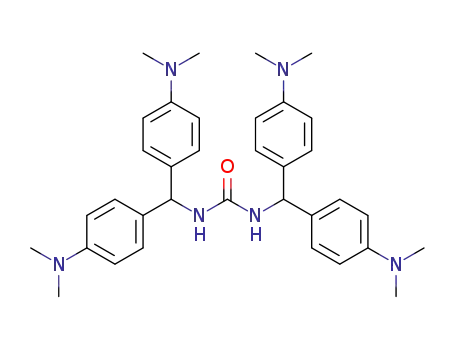 N,N'-Bis[bis[4-(dimethylamino)phenyl]methyl]urea