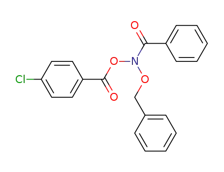 Benzamide, N-((4-chlorobenzoyl)oxy)-N-(phenylmethoxy)-