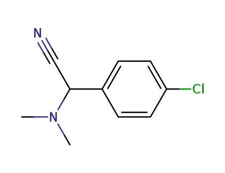 4-Chloro-α-(dimethylamino)benzeneacetonitrile
