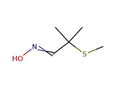 Molecular Structure of 1646-75-9 (ALDICARB-OXIME)