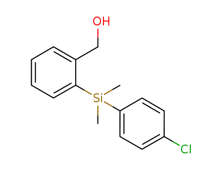 {2-[(4-Chlorophenyl)dimethylsilyl]phenyl}methanol