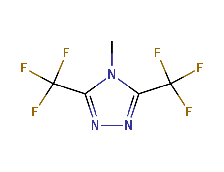 4H-1,2,4-Triazole, 4-methyl-3,5-bis(trifluoromethyl)-