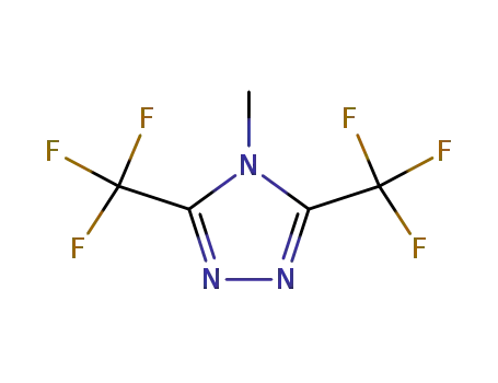 4H-1,2,4-Triazole, 4-methyl-3,5-bis(trifluoromethyl)-