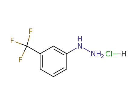 Molecular Structure of 3107-33-3 (3-(Trifluoromethyl)phenylhydrazine hydrochloride)