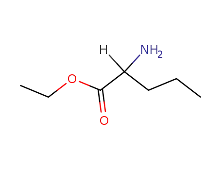 Molecular Structure of 13893-43-1 ((R)-2-AMINO-PENTANOIC ACID ETHYL ESTER)