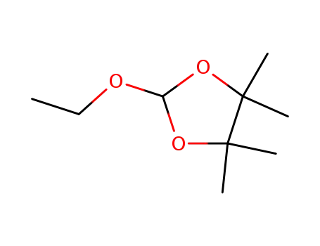 Molecular Structure of 2203-73-8 (2-Ethoxy-4,4,5,5-tetramethyl-1,3-dioxolane)
