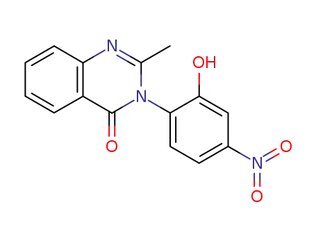 2-methyl-3-(2'-hydroxy-4'-nitrophenyl)-4(3H)-quinazolinone