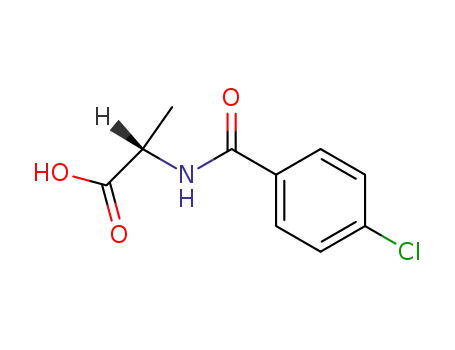 (2S)-2-[(4-chlorobenzoyl)amino]propanoic acid