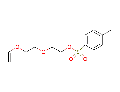 Molecular Structure of 117731-86-9 (Ethanol, 2-[2-(ethenyloxy)ethoxy]-, 4-methylbenzenesulfonate)