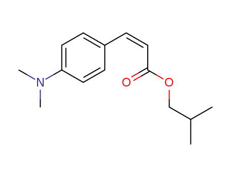 2-Propenoic acid,3-[4-(dimethylamino)phenyl]-, 2-methylpropyl ester