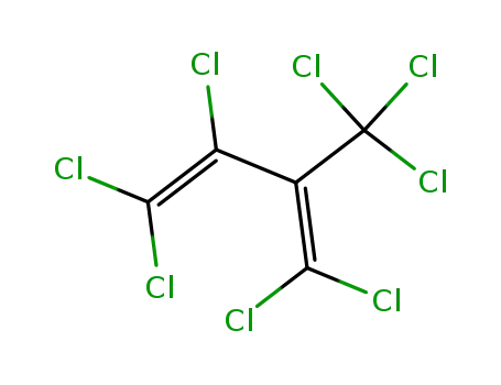 Molecular Structure of 79750-23-5 (1,3-Butadiene, 1,1,2,4,4-pentachloro-3-(trichloromethyl)-)