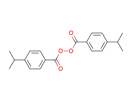 Molecular Structure of 32019-45-7 (bis-(4-isopropyl-benzoyl)-peroxide)