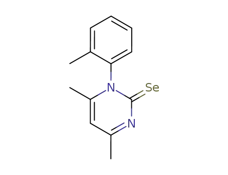 4,6-Dimethyl-1-o-tolyl-1H-pyrimidine-2-selone