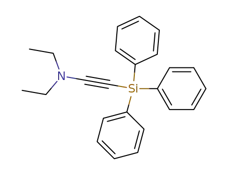 N,N-Diethyl<(triphenylsilyl)ethinyl>amin