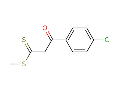 methyl 3-(4-chlorophenyl)-3-oxopropanedithioate