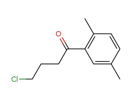 Molecular Structure of 71526-84-6 (4-chloro-2',5'-dimethylbutyrophenone)