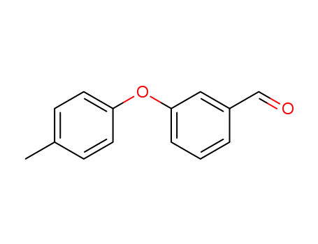 Molecular Structure of 79124-75-7 (3-(4-methylphenoxy)benzaldehyde)