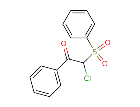 Ethanone, 2-chloro-1-phenyl-2-(phenylsulfonyl)-
