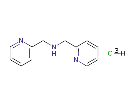 Molecular Structure of 1539-41-9 (N,N-bis<(2-pyridyl)methyl>amine trihydrochloride)