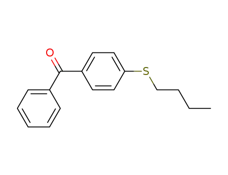 Molecular Structure of 73242-21-4 ([4-(BUTYLTHIO)PHENYL](PHENYL)METHANONE)