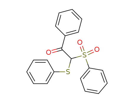 1-phenyl-2-(phenylsulfonyl)-2-(phenylthio)ethan-1-one