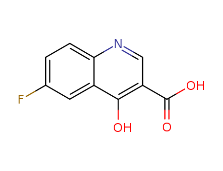 3-Quinolinecarboxylicacid, 6-fluoro-4-hydroxy-