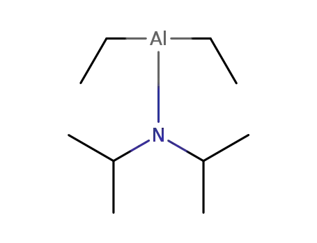 Molecular Structure of 68006-53-1 (diethylaluminium diisopropylamide)