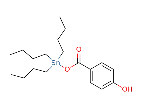 Molecular Structure of 7414-81-5 (tributylstannyl p-hydroxybenzoate)