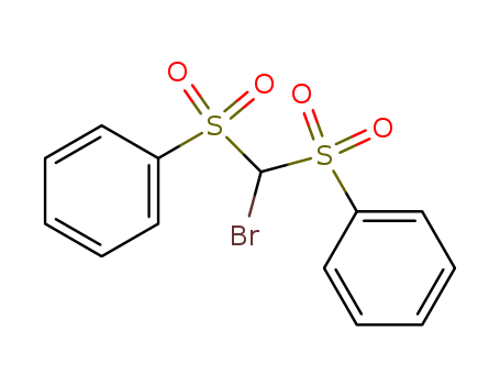 Benzene,1,1'-[(bromomethylene)bis(sulfonyl)]bis- (9CI) cas  18087-04-2