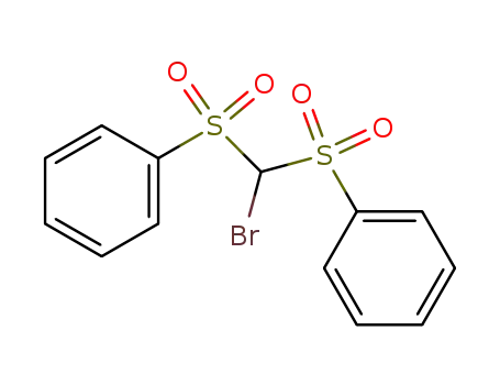 1,1'-[(Bromomethanediyl)disulfonyl]dibenzene