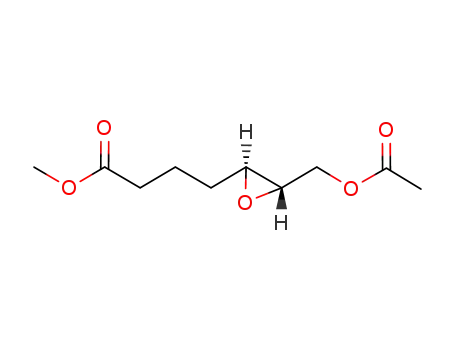 7-acetoxy-(5S,6S)-epoxyheptanoic acid methyl ester