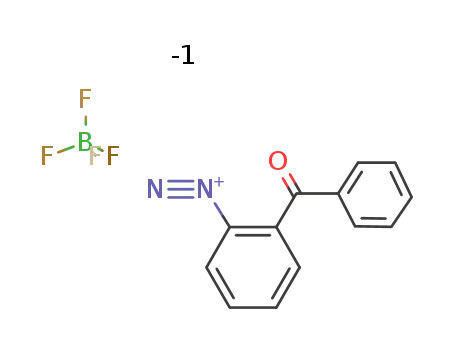 Molecular Structure of 342-62-1 (Benzenediazonium, 2-benzoyl-, tetrafluoroborate(1-))