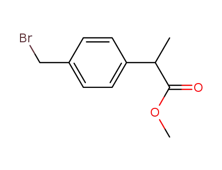 α-メチル-4-(ブロモメチル)フェニル酢酸メチル