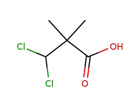 Propanoic acid, 3,3-dichloro-2,2-dimethyl-