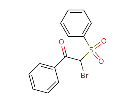 Ethanone, 2-bromo-1-phenyl-2-(phenylsulfonyl)-