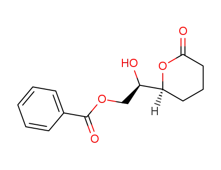 (+)-<S(R*)>-6-<2-<(benzoyloxy)-1-hydroxy>ethyl>tetrahydro-2H-pyran-2-one