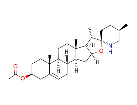 Molecular Structure of 1415-78-7 (solasodine-3β-acetate)