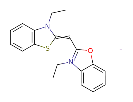 3-Ethyl-2-[(3-ethyl-1,3-benzothiazol-3-ium-2-yl)methylidene]-1,3-benzoxazole;iodide