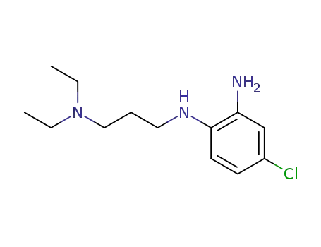 4-chloro-<i>N</i><sup>1</sup>-(3-diethylamino-propyl)-<i>o</i>-phenylenediamine