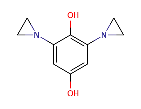Molecular Structure of 5677-51-0 (2,6-bis-aziridin-1-yl-hydroquinone)