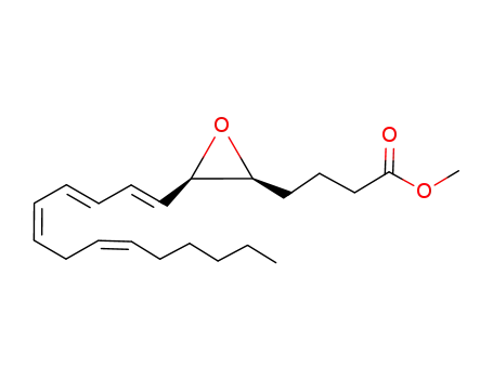 Molecular Structure of 76738-49-3 (5S,6R-6-epi-Leukotriene A<sub>4</sub> methyl ester)