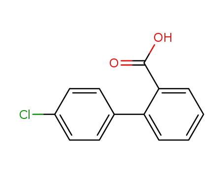Molecular Structure of 7079-15-4 (4'-CHLORO-BIPHENYL-2-CARBOXYLIC ACID)