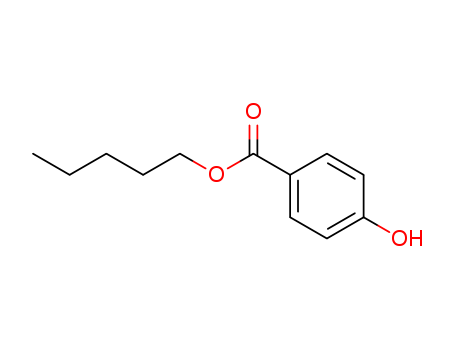 Benzoic acid,4-hydroxy-, pentyl ester cas  6521-29-5