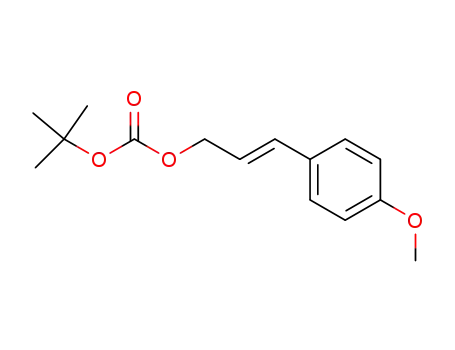 tert-butyl (E)-3-(4'-methoxyphenyl)prop-2-en-1-yl carbonate