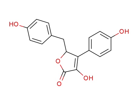 2(5H)-Furanone,
3-hydroxy-4-(4-hydroxyphenyl)-5-[(4-hydroxyphenyl)methyl]-