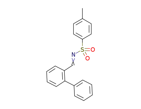 Molecular Structure of 1292302-62-5 (N-(2-phenylbenzylidene)-4-methylbenzenesulfonamide)