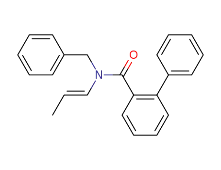 N-benzyl N-(propenyl-1) orthophenyl benzamide